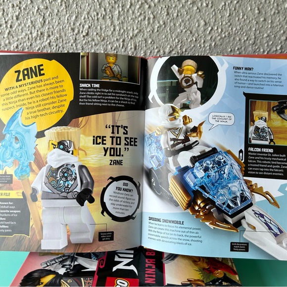 LEGO Ninjago Masters of Spinjitzu HC Books Great Condition set of 7 hardcover - Picture 3 of 4